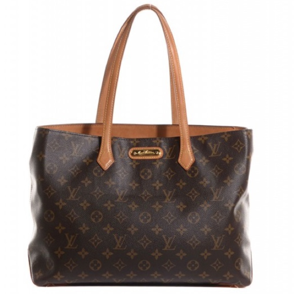 Louis Vuitton Wilshire MM Tote Shoulder Purse